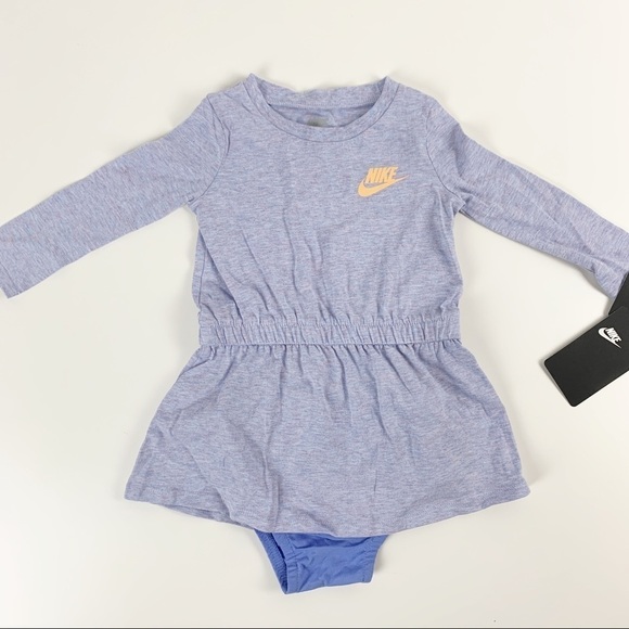 NIKE JERSEY ESSENTIALS DRESS & BLOOMER 2-PIECE SET - Picture 3 of 12